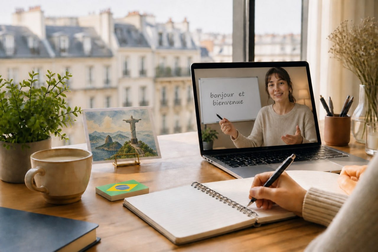 Online French lesson